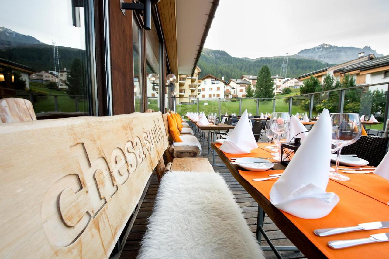 Hotel Chesa Surlej Силваплана Екстериор снимка